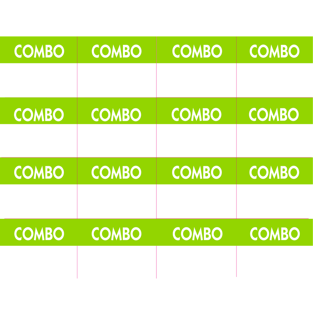 HABLADOR COMBO 1/16 CARTA P/GANCHO P/100