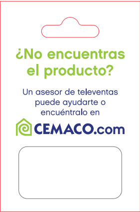HABLADOR GANCHO VACÍO BLANCO 860743 TEXCOTE