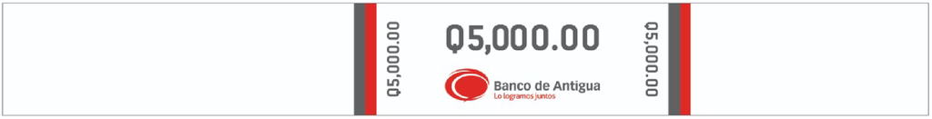 PRECINTOS DE 5,000 QUETZALES BDA