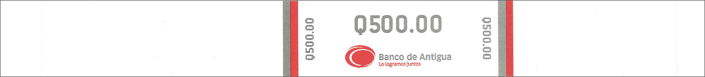 PRECINTOS DE 500 QUETZALES