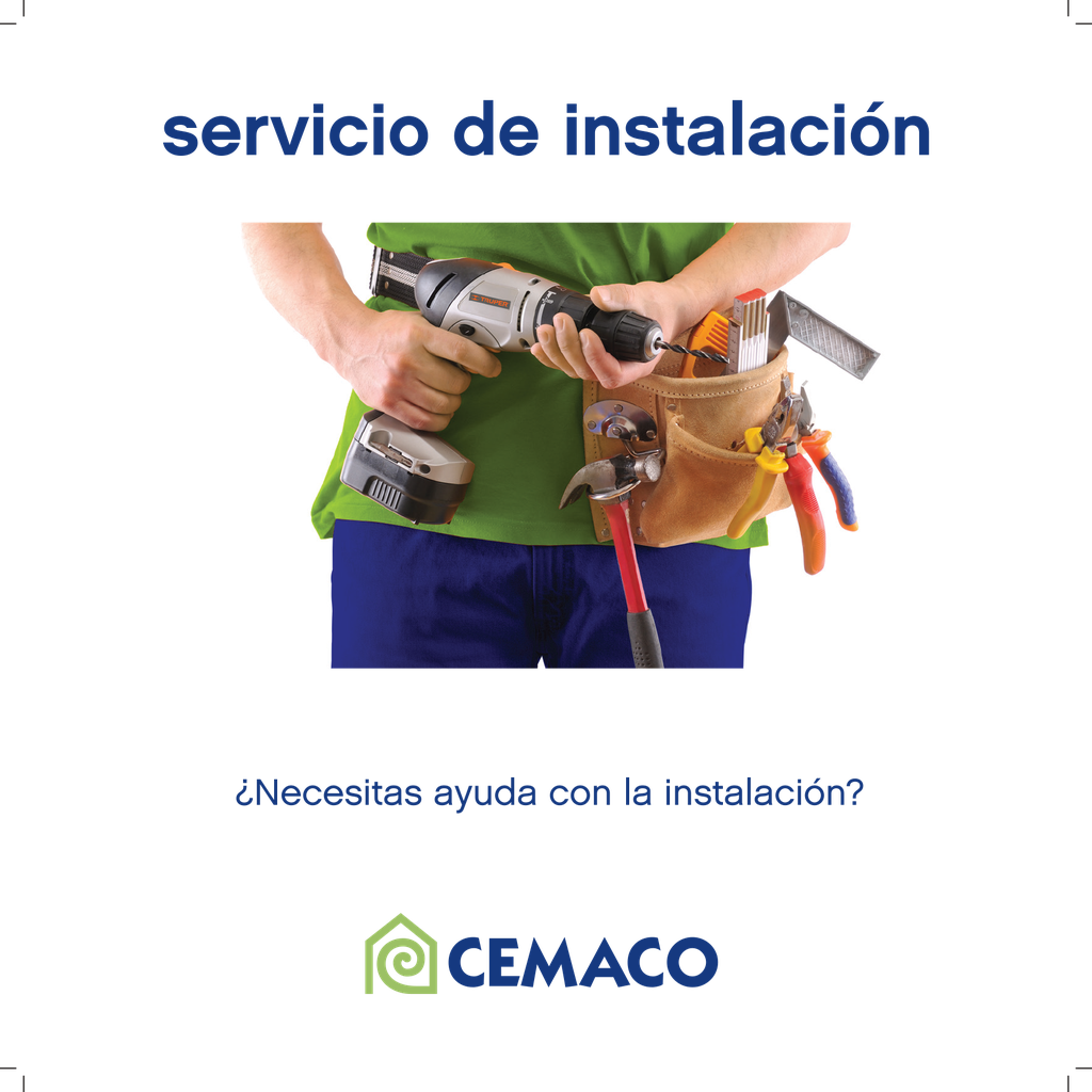 TARJETA SERVICIO DE INSTALACION  879938