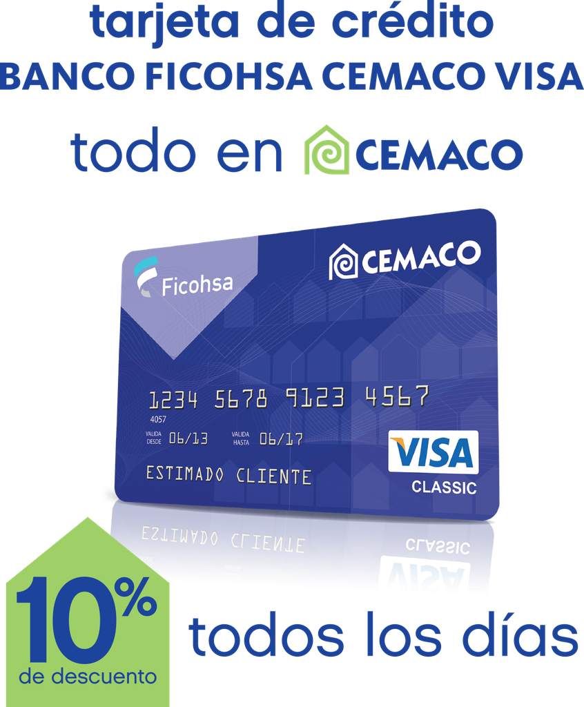 TARJETA DE CREDITO FICOHSA  874156