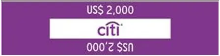 PRECINTOS AUTOADHESIVOS DE 2,000 $ CITI
