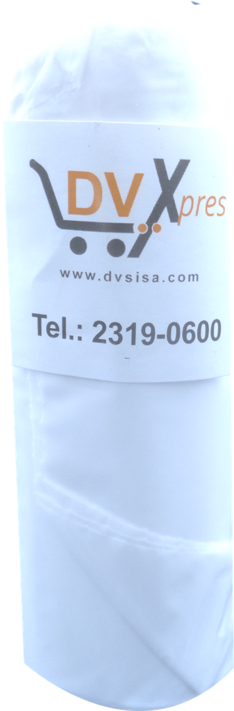 BOLSA GRANDE ROLLO/10 BLANCA 24X32" DV