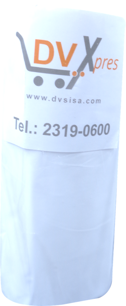 BOLSA MEDIANA ROLLO/10 BLANCA 20X28" DV