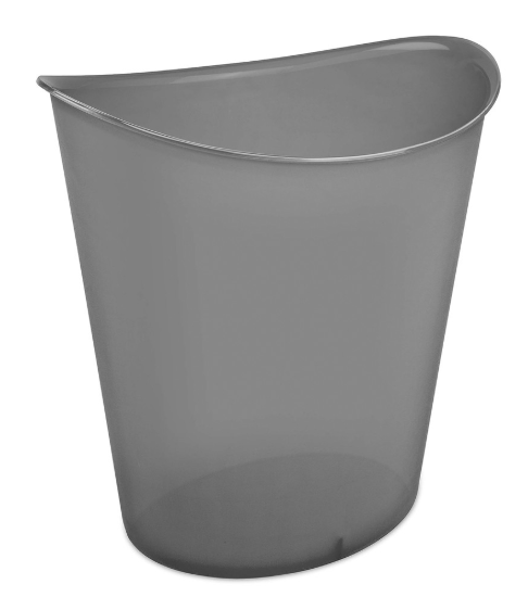 BASURERO GRIS OVALADO 3 GAL, STERILITE