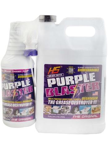 DESENGRASANTE PURPLE BLASTER GALON + BOTELLA 32 OZ