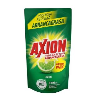 JABON LIQUIDO AXION LIMON 400 ML DOYPACK