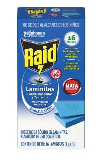 REPUESTO LAMINITAS RAID MAX  C/16