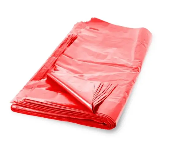 BOLSA PARA BASURA ROJA DE 24*36" PAQ/100