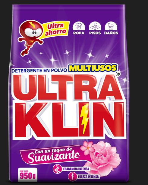 DETERGENTE ULTRAKLIN 950 GMS