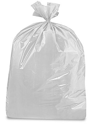 BOLSA P/BASURA MEDIANA 20X28" BLANCA  P/100 (319)