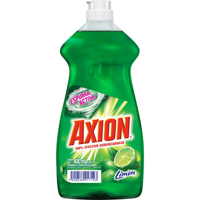 JABON LIQUIDO AXION LIMON 400 ML