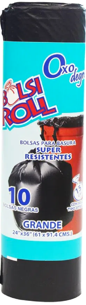 BOLSA GRANDE BOLSI ROLL BIO ROLLO/10 (24*36")