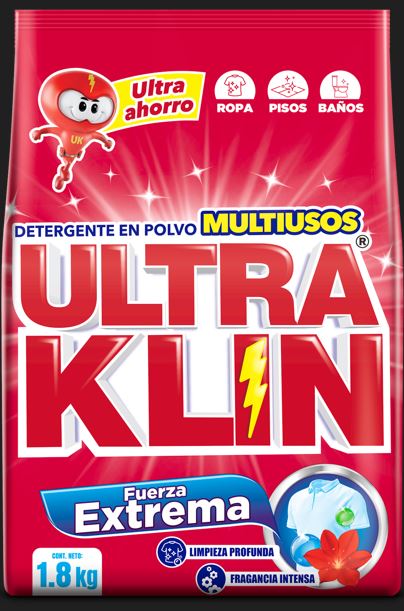 DETERGENTE  ULTRAKLIN 1.8 KILOS
