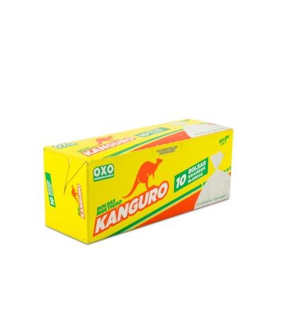 BOLSA PEQUEÑA KANGURO  45 /10 BLANCA (FARDO)