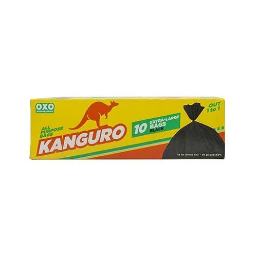 BOLSA EXTRA GRANDE KANGURO NEGRA FARDO (15 CAJ/30)