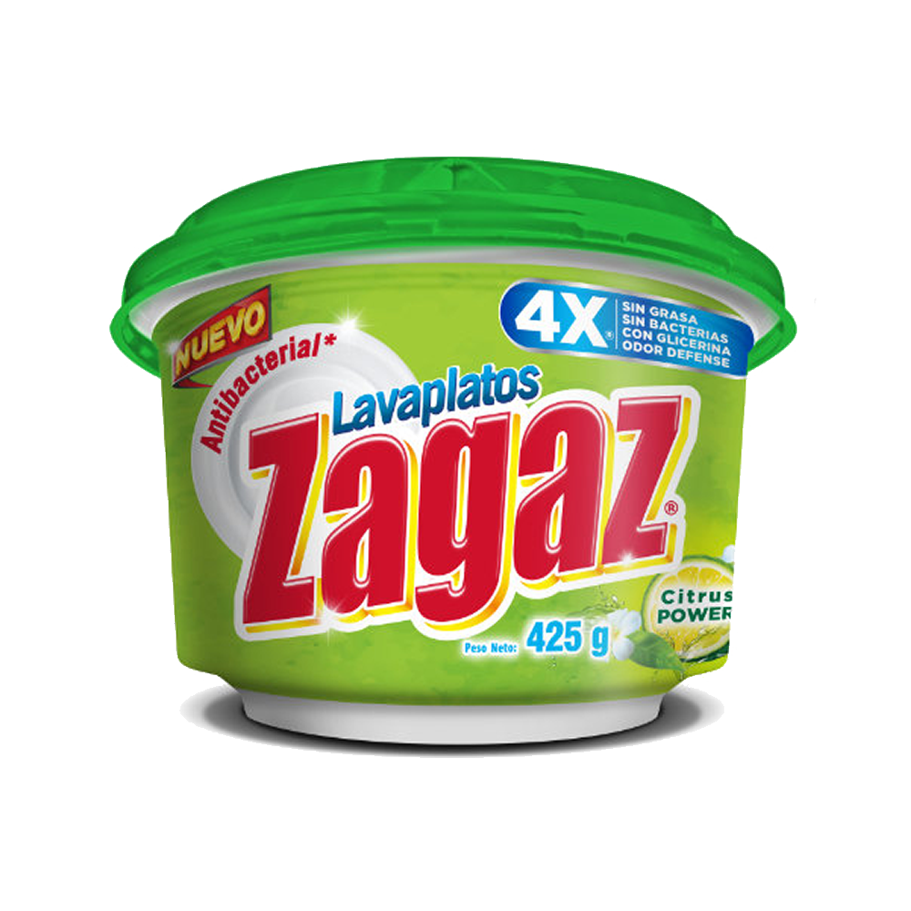 LAVAPLATOS  ZAGAZ CORTA GRASA 400 GRM