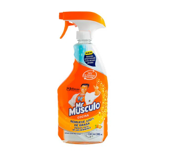LIMPIADOR MR. MUSCULO COCINA NARANJA TRIG  650ML