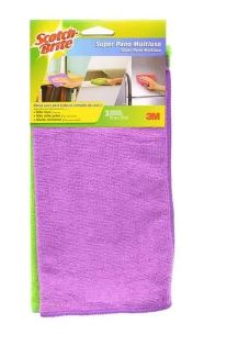 PAÑOS ABSORBENTES DE MICROFIBRA SCOTCH BRITE PAQ/3