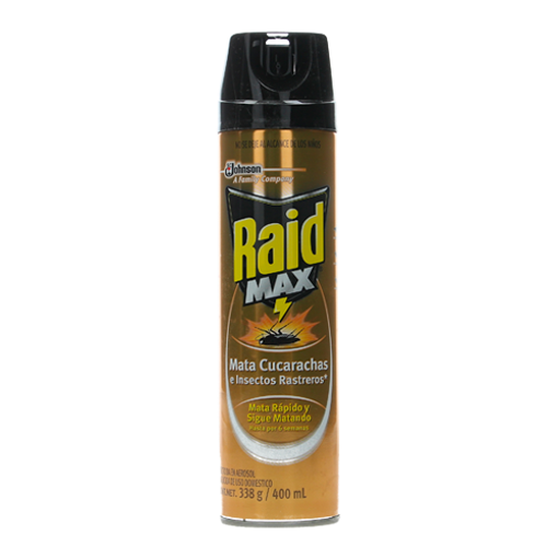 INSECTICIDA RAID MAX DORADO 400 ML