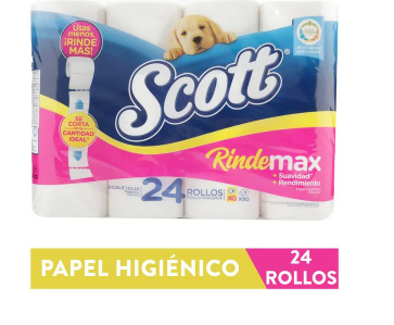 PAPEL HIG. SCOTT RINDEMAX P/24