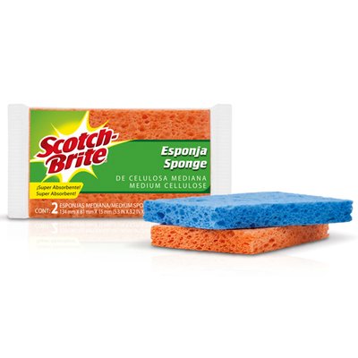 PAÑO ESPONJA SCOTCH BRITE (CELULOSA) 