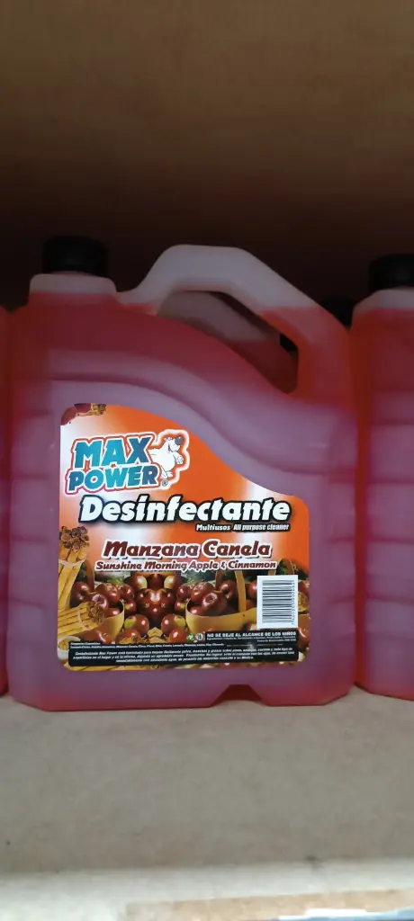 DESINFECTANTE MAX POWER MANZANA CANELA
