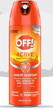 REPELENTE OFF AE ACTIVE 170 GMS CAJA/12