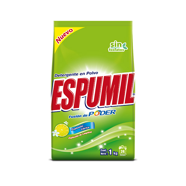 DETERGENTE ESPUMIL 1,000 GRAMOS