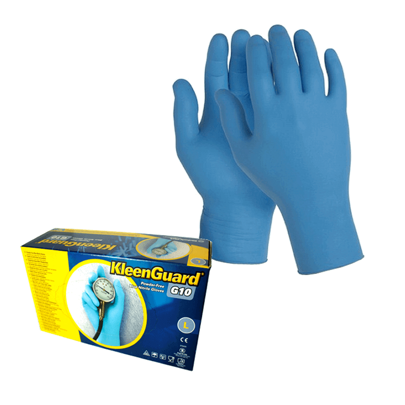 GUANTES KLEENGUARD G10 NITRILO T/M 