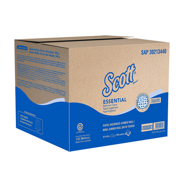 PAPEL HIGI MINI JUMBO 6*4*150MTS 30213440 CAJA/24