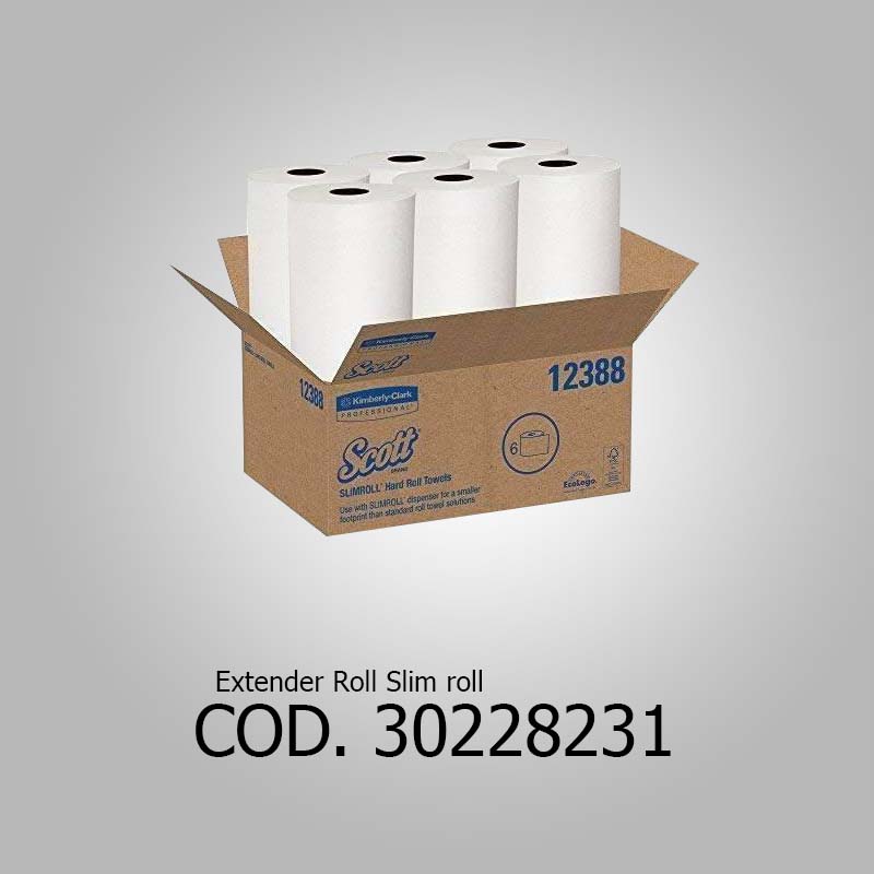 TOALLA  SCOTT SLIM ROLL 30229692 CAJA/6