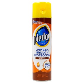PLEDGE LIMPIA MUEBLES MADERA (TAPA AMARILLA) 378ML