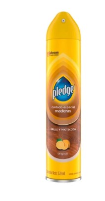 PLEDGE LIMPIA MUEBLES MADERA (TAPA AMARILLA/CAFE) 378ML
