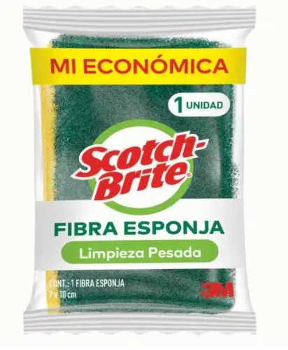 ESPONJA VERDE INDIVIDUAL 3M 