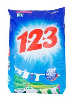 DETERGENTE 123 9 KILOS
