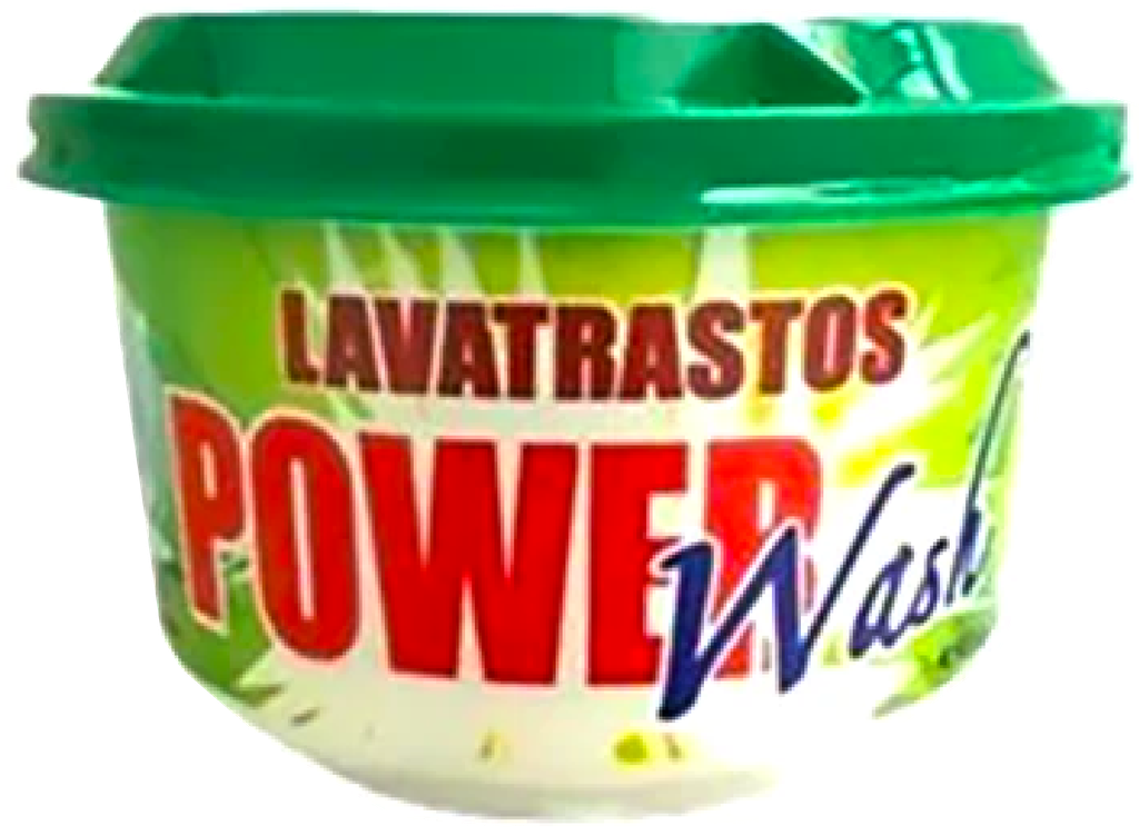 CREMA LAVA TRASTES POWER WASH LIMON TARRO 450 GRS.