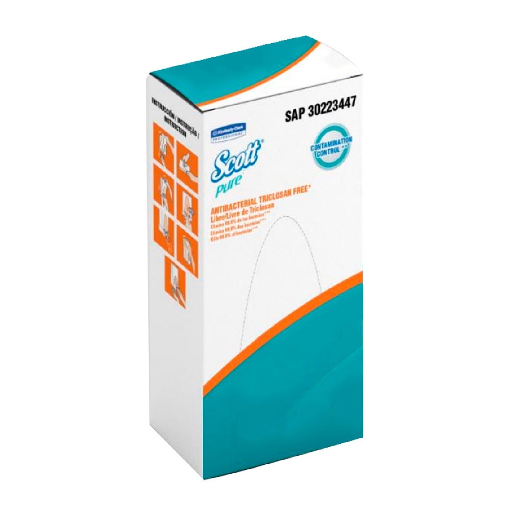 JABON EN ESPUMA ANTIBACTERIAL 1*800ML 