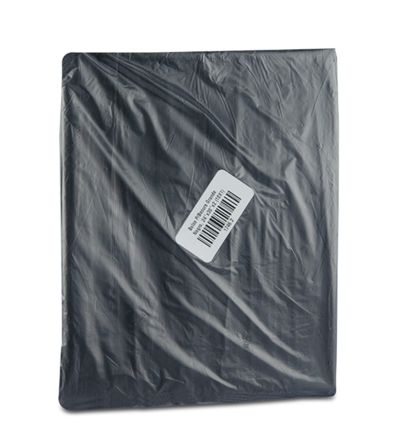 BOLSA EXTRA GRANDE 30X33" NEGRA P/20