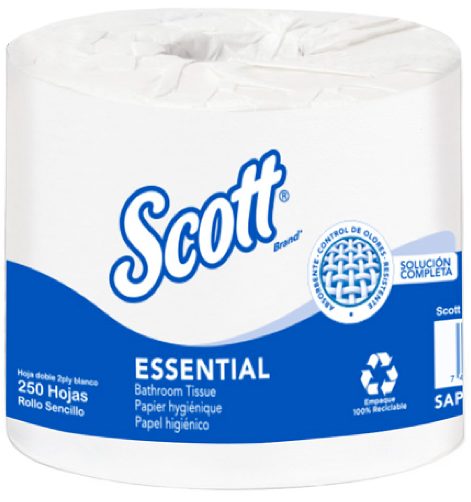 ROLLO ESTANDAR SCOTT 250 HOJAS 30227822