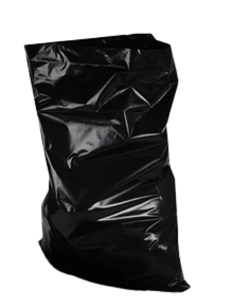 BOLSA DE PLASTICO P/BASURA 20*28*2.5" P/20 NEGRA