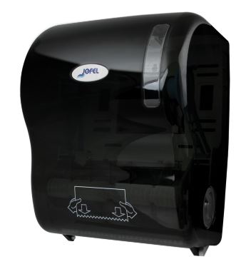 DISPENSADOR PARA TOALLA EN ROLLO NEGRO JOFEL AG56900