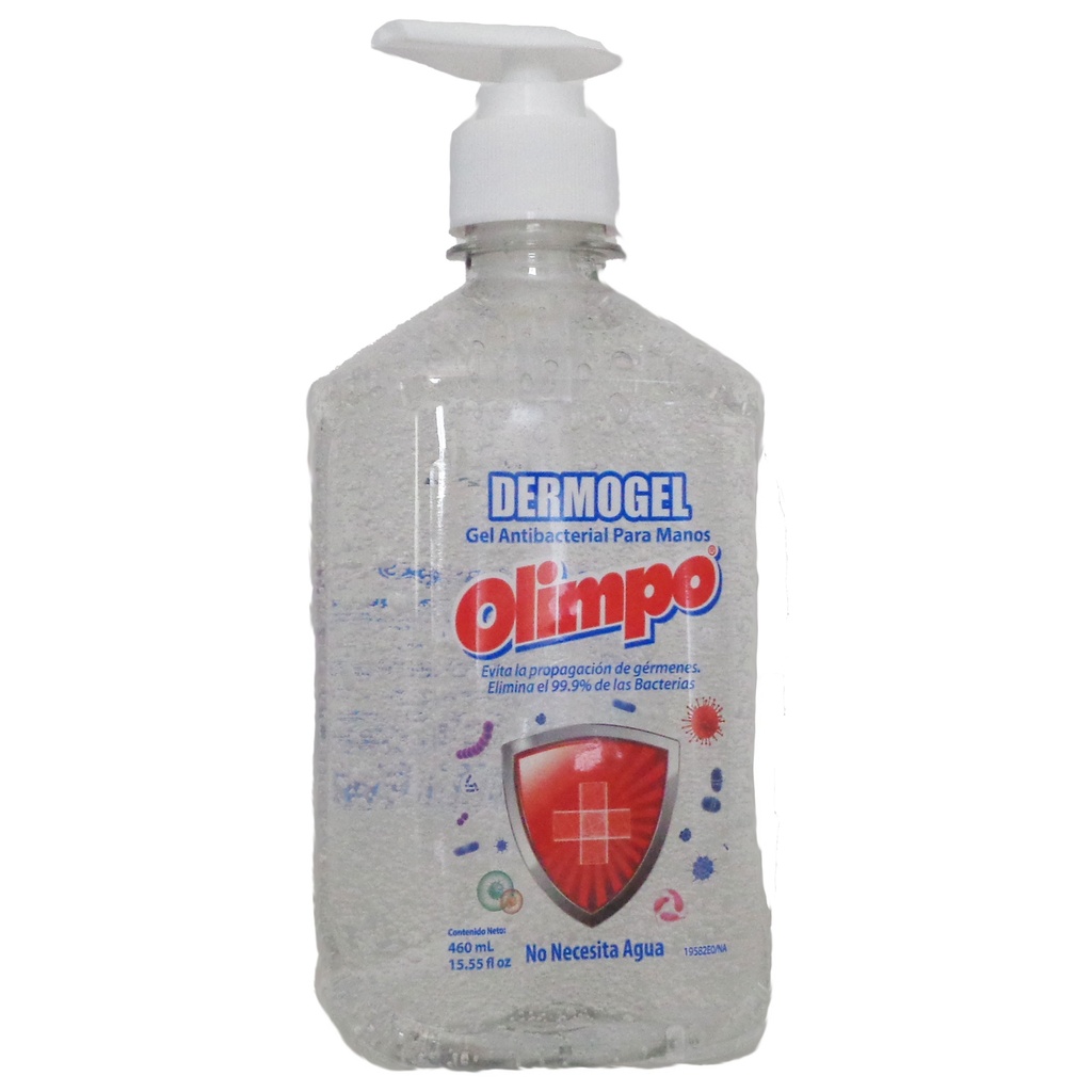 ALCOHOL GEL 460ML UNIDAD