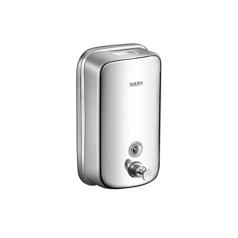 DISPENSADOR PARA JABON AUTOMATICO ACERO INOXIDABLE 