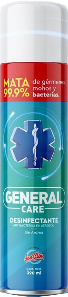 DESINFECTANTE EN AEROSOL GENERAL CARE 390ML