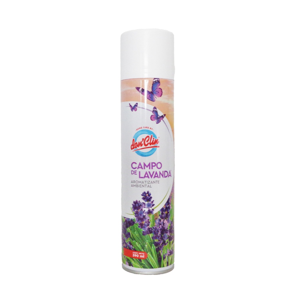 AMBIENTAL AEROSOL DON´CLIN CAMPO DE LAVANDA 390 ML