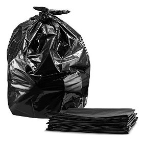 BOLSA P/BASURA 30X33X2 NEGRA (PAQ/100)