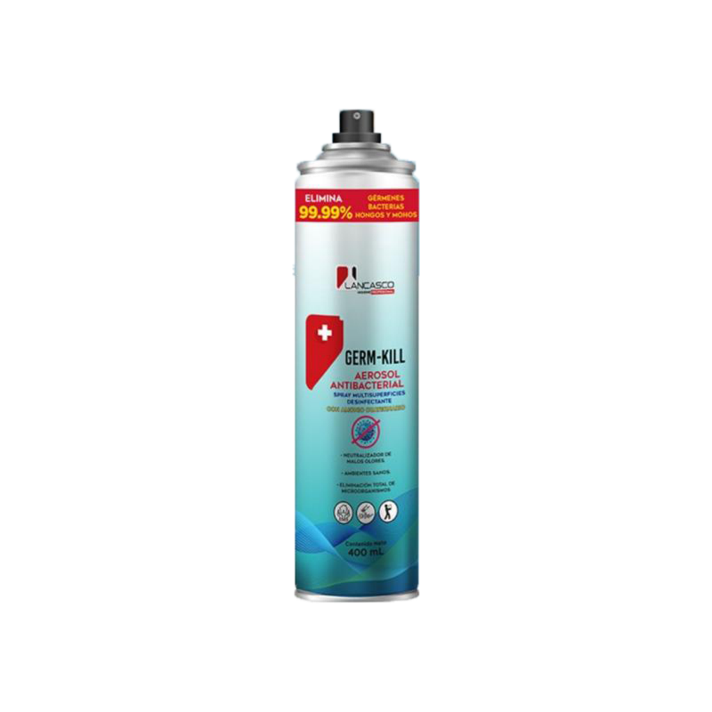 GERM-KILL AEROSOL ANTIBACTERIAL 400ML 