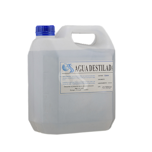 AGUA DESTILADA INDUSTRIAL GALON